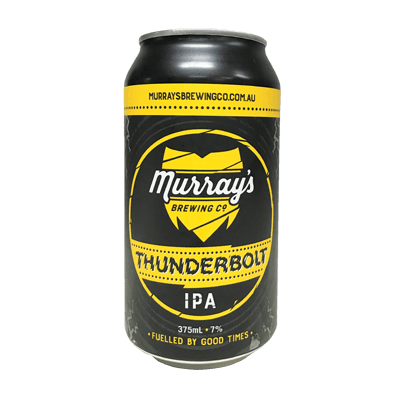 Murrays Thunderbolt IPA 375ml Can Craft Beer Murray's Craft Brewing Co.