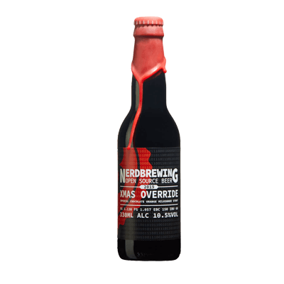 Nerd Override Imperial Chocolate Milkshake Stout Single Craft Beer Nerd Brewing