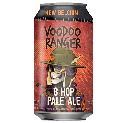 New Belgium Voodoo Ranger 8 Hop Pale Ale 355ml Can New Belgium Brewing Company
