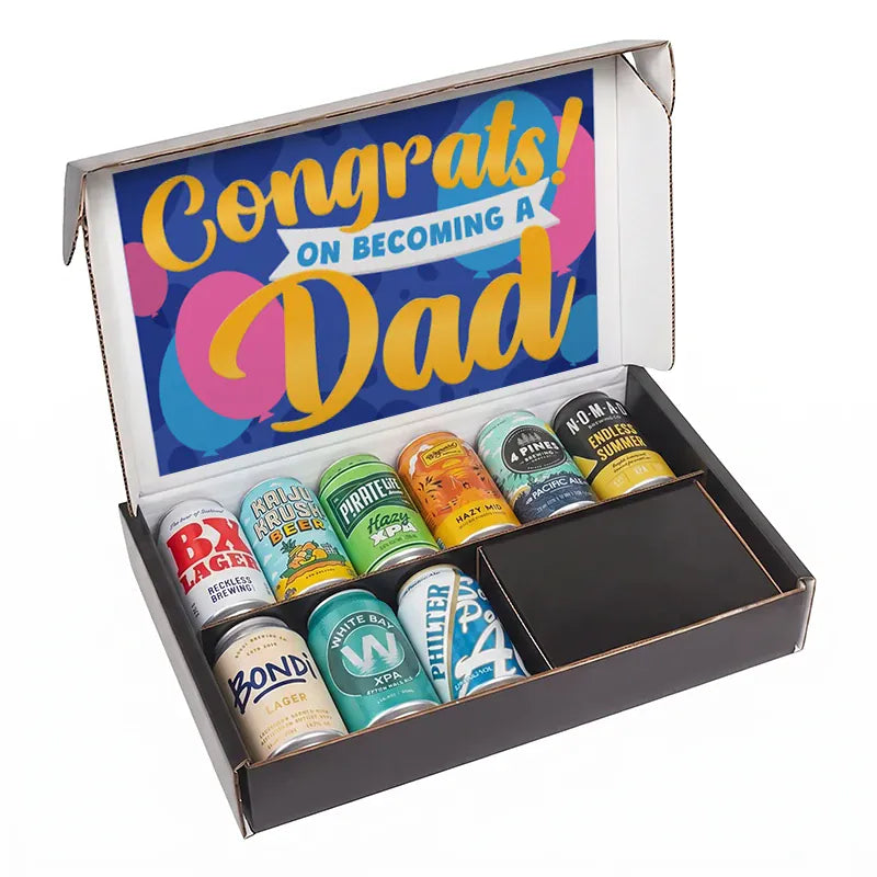 New Dad Beer Hamper Gift Packs Brewquets