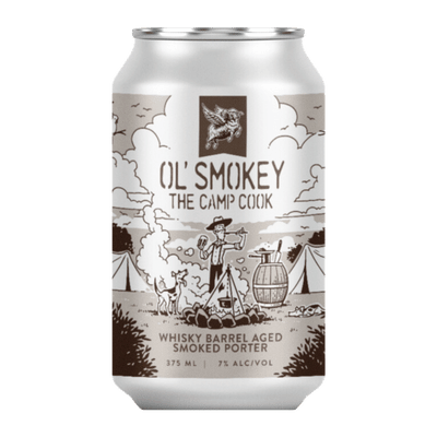 New England Ol' Smokey Whisky BA Smoked Porter Craft Beer New England Brewing Co.