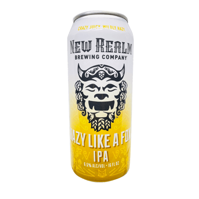 New Realm Hazy Like A Fox Hazy IPA 473ml Can Craft Beer New Realm