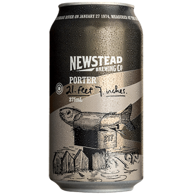 Newstead 21 Feet 7 Inches Porter 375ml Can Newstead Brewing