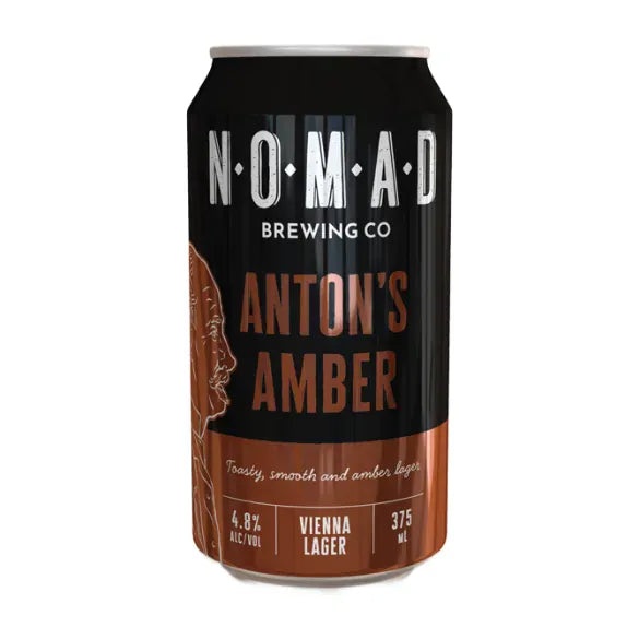 Nomad Anton’s Amber Vienna Lager 375ml Can Craft Beer Nomad
