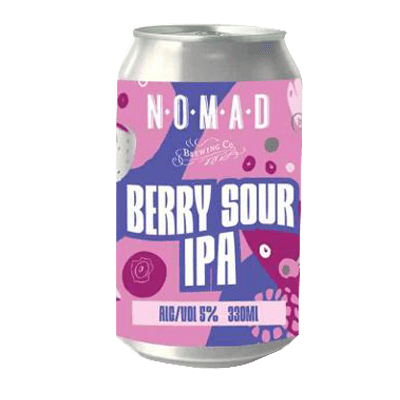 Nomad Berry Sour IPA Craft Beer Nomad Brewing Co.