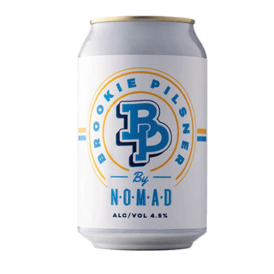 Nomad Brookie Pils 330ml Can Craft Beer Nomad Brewing Co.
