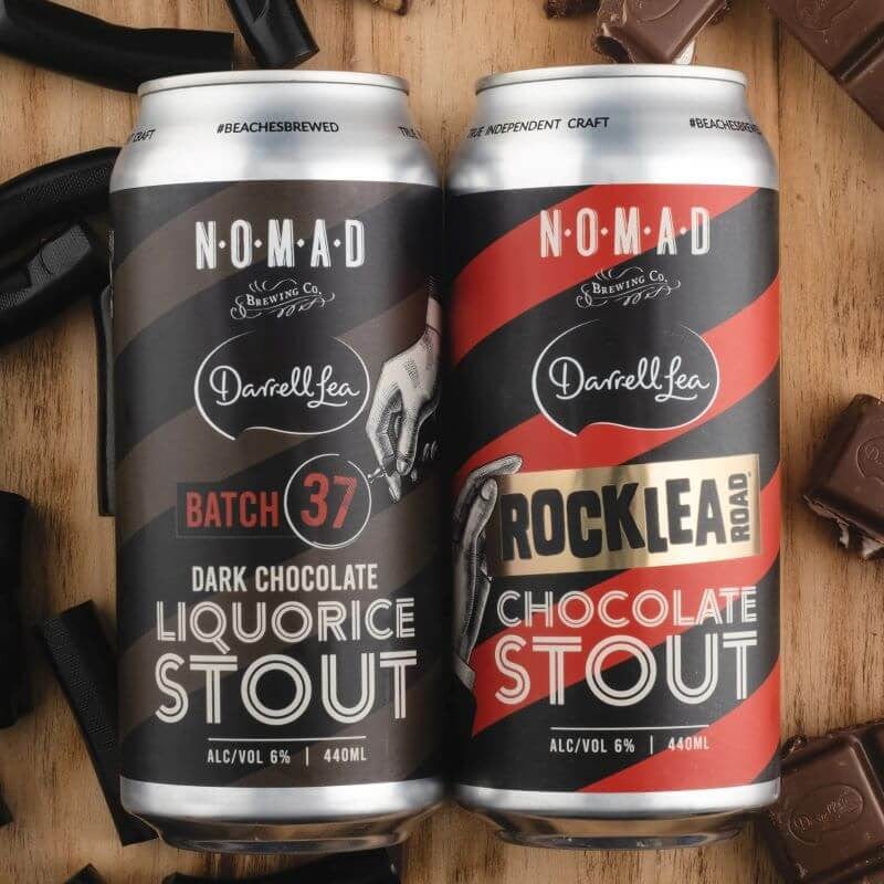 Nomad/Darrell Lea Rocklea Road Chocolate Stout 440ml Can Craft Beer Nomad Brewing Co.