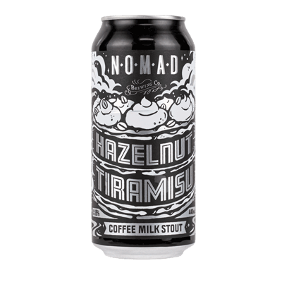 Nomad Hazelnut Tiramisu Coffee Milk Stout 440ml Can Craft Beer Nomad Brewing Co.
