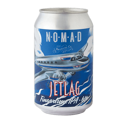 Nomad Jet Lag IPA Can Craft Beer Nomad Brewing Co.