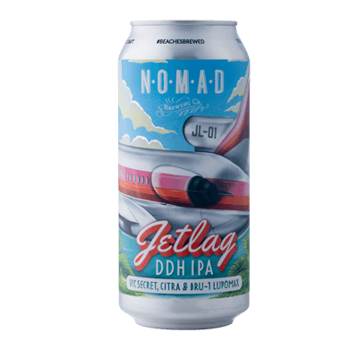 Nomad Jetlag 01 DDH Hazy IPA Craft Beer Nomad Brewing Co.