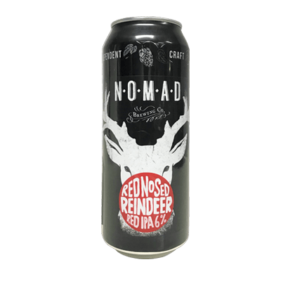 Nomad Red Nosed Reindeer Red IPA Nomad Brewing Co.