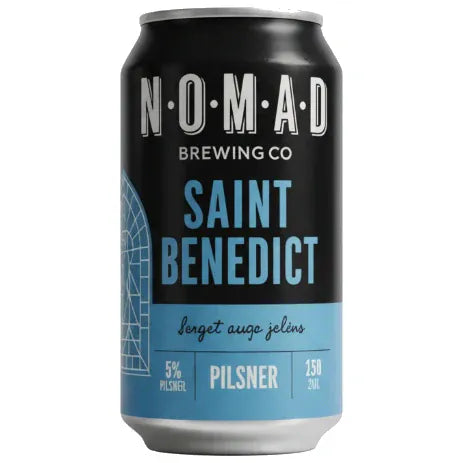 Nomad Saint Benedict Pilsner 375ml Can Craft Beer Nomad