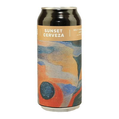 Nomad Sunset Cerveza Brut Fingerlime Lager 440ml Can Craft Beer Nomad Brewing Co.
