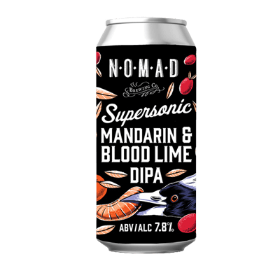 Nomad SuperSonic Blood Lime & Mandarin DIPA Craft Beer Nomad Brewing Co.