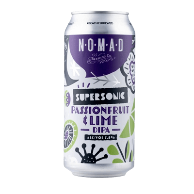 Nomad Supersonic Passionfruit & Lime Imperial IPA 440ml Can Craft Beer Nomad Brewing Co.