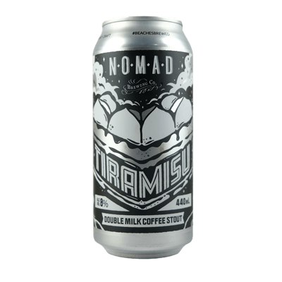 Nomad Tiramisu Double Milk Coffee Stout 440ml Can Craft Beer Nomad Brewing Co.
