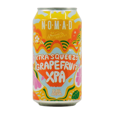 Nomad Xtra Squeezy Grapefruit XPA 375ml Can Craft Beer Nomad Brewing Co.