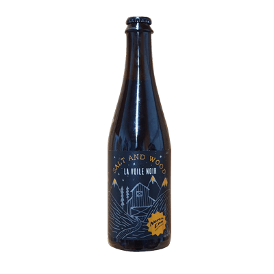 North End Salt And Wood La Voile Noir BA Dark Saison Single Craft Beer North Brewing Co.