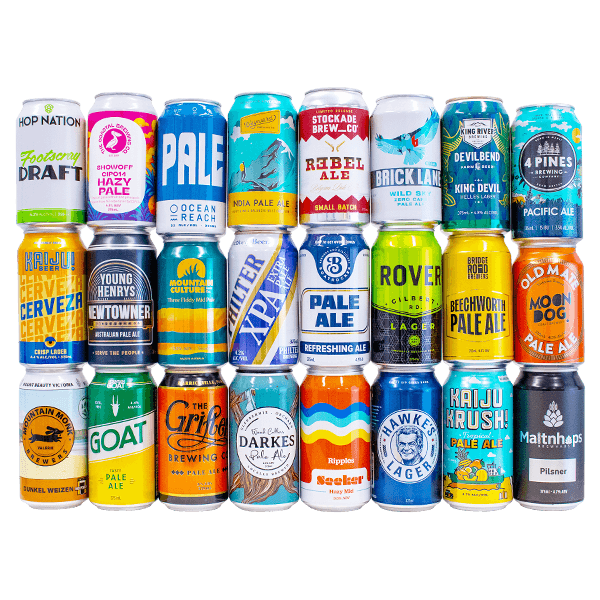 NSW & VIC Mixed of 24 Pack Craft Beer Beer Cartel