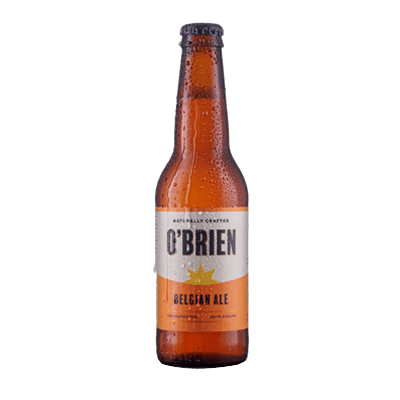 O'Brien Gluten Free Belgian Ale Craft Beer O'Brien Brewing