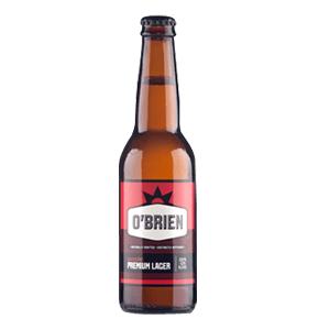 O'Brien Gluten Free Premium Lager Craft Beer O'Brien Brewing