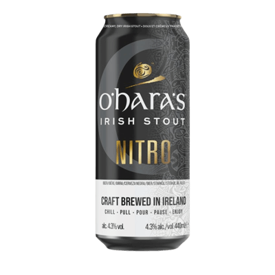 O'Hara's Irish Nitro Stout 440ml Can Craft Beer O'Hara's Brewery