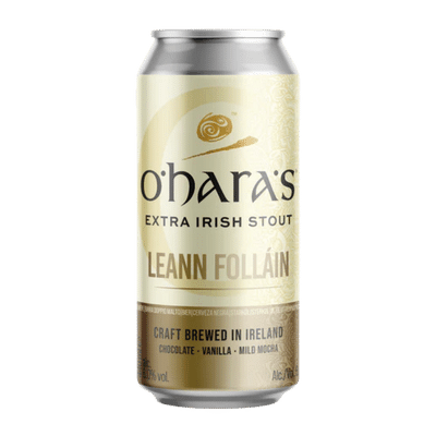 O'Hara's Leann Follain Extra Irish Stout 440ml Can Craft Beer O'Hara's Brewery