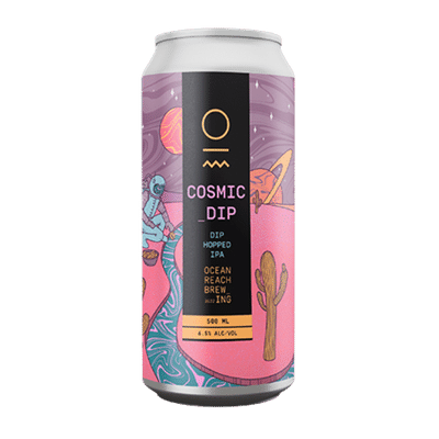 Ocean Reach 6th Birthday Release Cosmic Dip Hopped IPA 500ml Can Craft Beer Ocean Reach Brewing