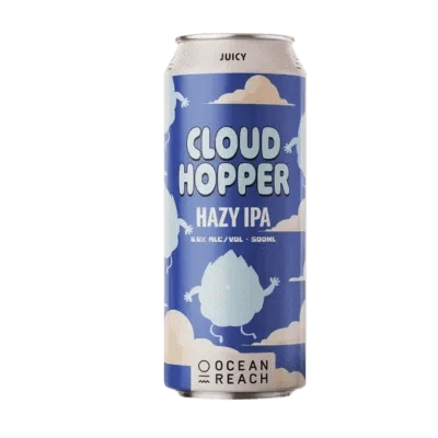Ocean Reach Cloud Hopper Hazy IPA 500ml Can Craft Beer Ocean Reach