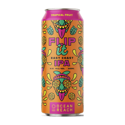 Ocean Reach Flip It East Coast IPA 500ml Can Craft Beer Ocean Reach Brewing