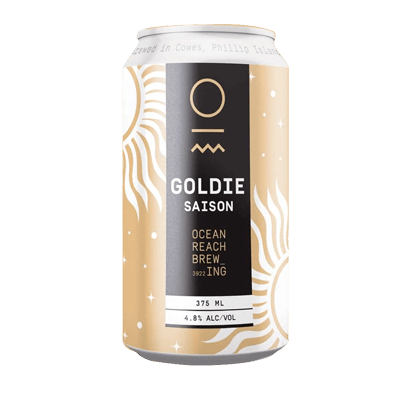 Ocean Reach Goldie Saison 375ml Can Craft Beer Ocean Reach Brewing