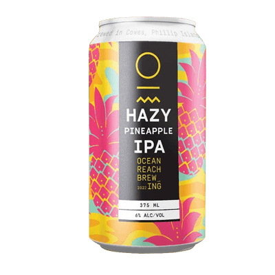 Ocean Reach Hazy Pineapple IPA Craft Beer Ocean Reach Brewing