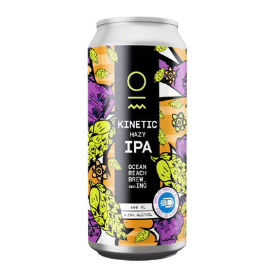 Ocean Reach Kinetic Hazy IPA 500ml Can Craft Beer Ocean Reach Brewing