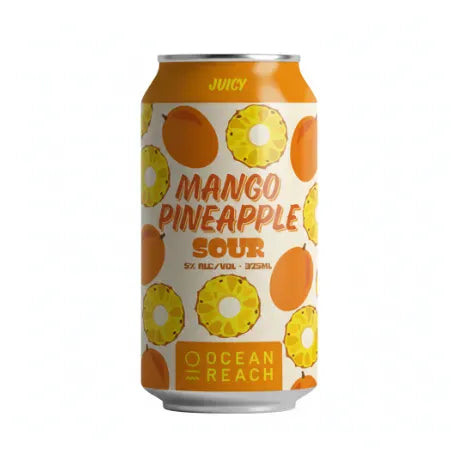 Ocean Reach Mango Pineapple Sour 375ml Can Craft Beer Ocean Reach Brewing