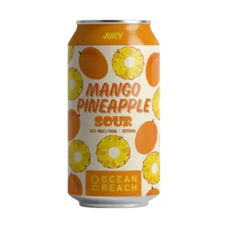 Ocean Reach Mango Pineapple Sour 375ml Can Craft Beer Ocean Reach Brewing