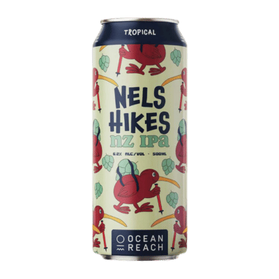 Ocean Reach Nels Hikes NZ IPA 500ml Can Craft Beer Ocean Reach Brewing