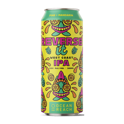 Ocean Reach Reverse It West Coast IPA 500ml Can Craft Beer Ocean Reach Brewing