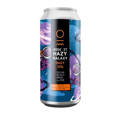 Ocean Reach Rode It Hazy Galaxy Hazy IPA 500ml Can Craft Beer Ocean Reach Brewing