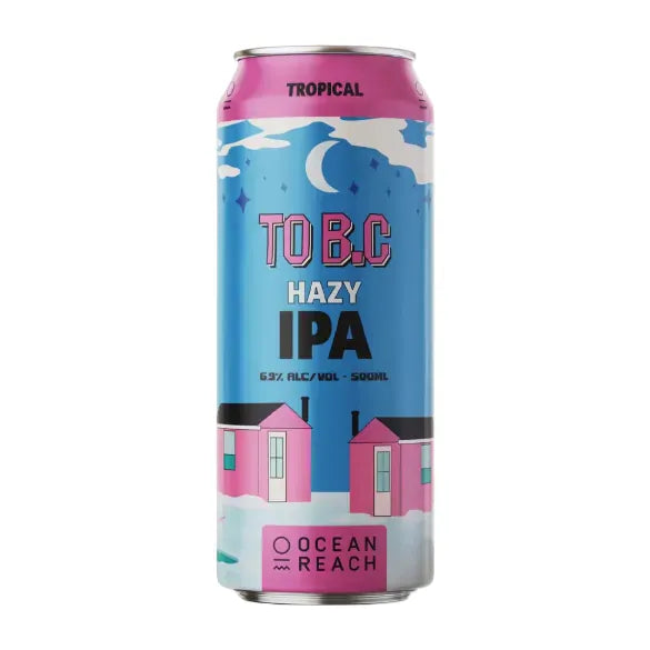 Ocean Reach To B.C Hazy IPA 500ml Can Craft Beer Ocean Reach