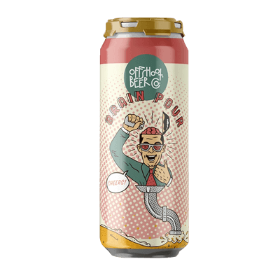 Offshoot Brain Pour 2020 DIPA Single Craft Beer Offshoot Beer Co.
