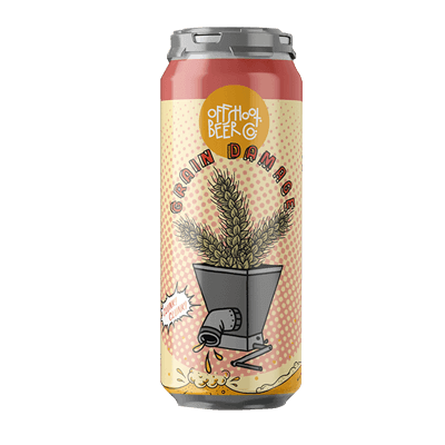 Offshoot Grain Damage 2020 NEIPA Single Craft Beer Offshoot Beer Co.