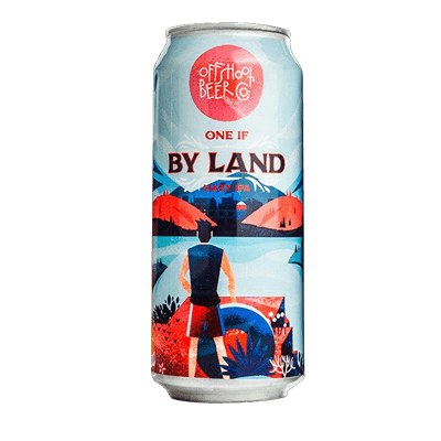 Offshoot One If By Land Hazy 2021 IPA 473ml Can Craft Beer Offshoot Beer Co.