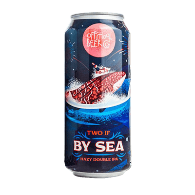 Offshoot Two If By Sea Hazy DIPA 473ml Can Craft Beer Offshoot Beer Co.