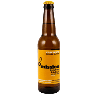 Omission Gluten Free  Lager Omission Beer Company