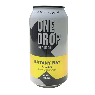 One Drop Botany Bay Lager Craft Beer One Drop Brewing Co