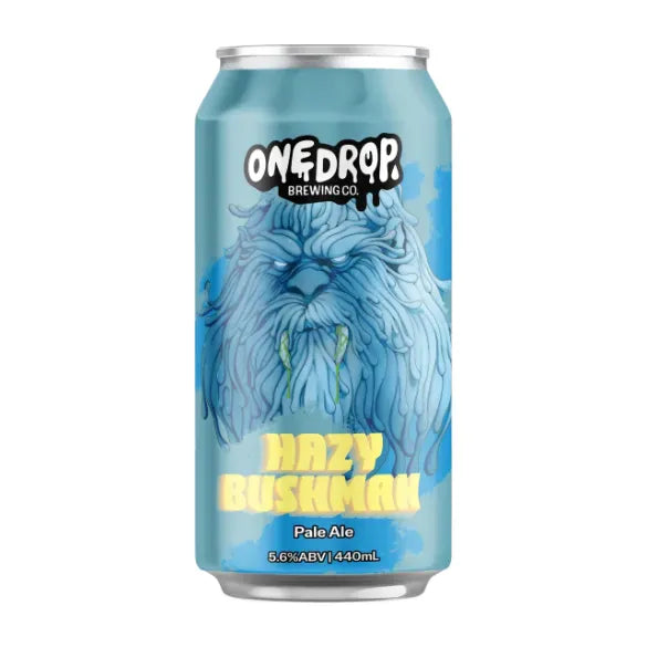 One Drop Bushman Hazy IPA 440 ml Can Craft Beer One Drop