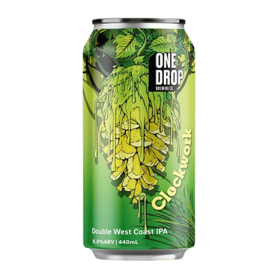 One Drop Clockwork Double West Coast IPA 440ml Can Craft Beer One Drop Brewing Co