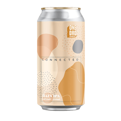 One Drop Connected Hazy IPA 440ml Can Craft Beer One Drop Brewing Co