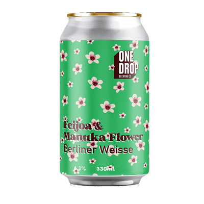One Drop Feijoa & Manuka Flower Berliner Weisse Craft Beer One Drop Brewing Co