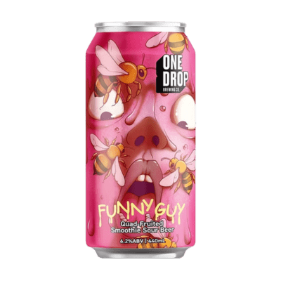 One Drop Funny Guy Quad Fruited Smoothie Sour 440ml Can Craft Beer One Drop